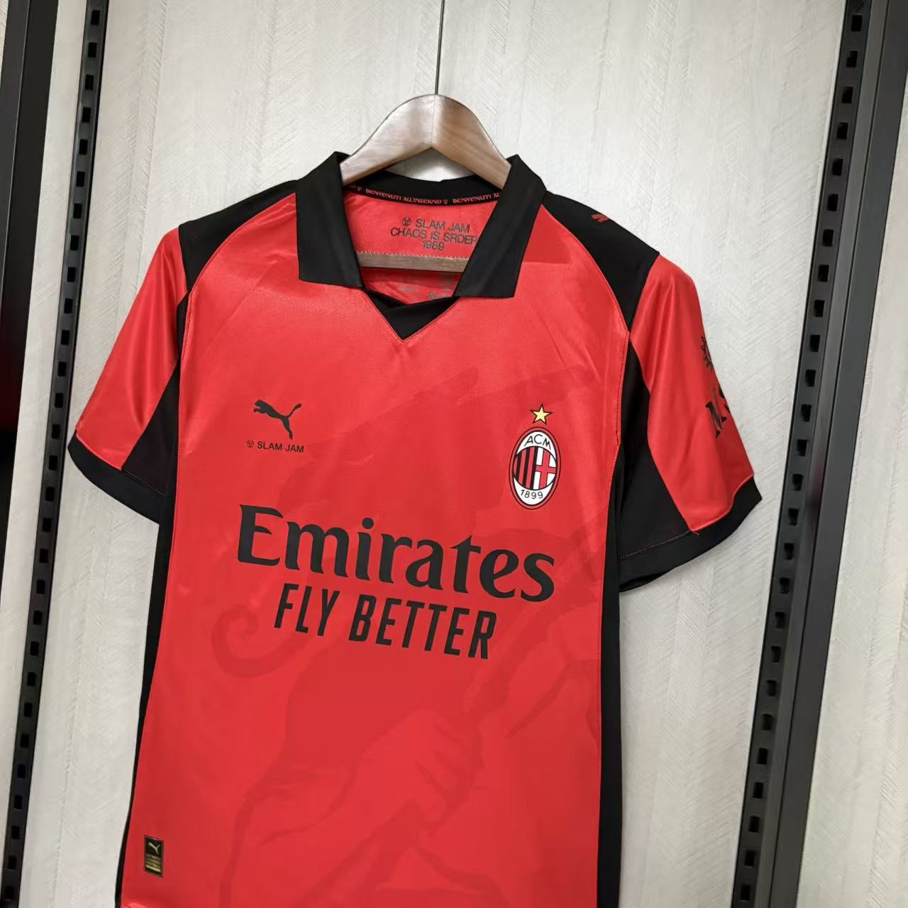 AC Milan x SlamJam Special Edition Jersey (Red)