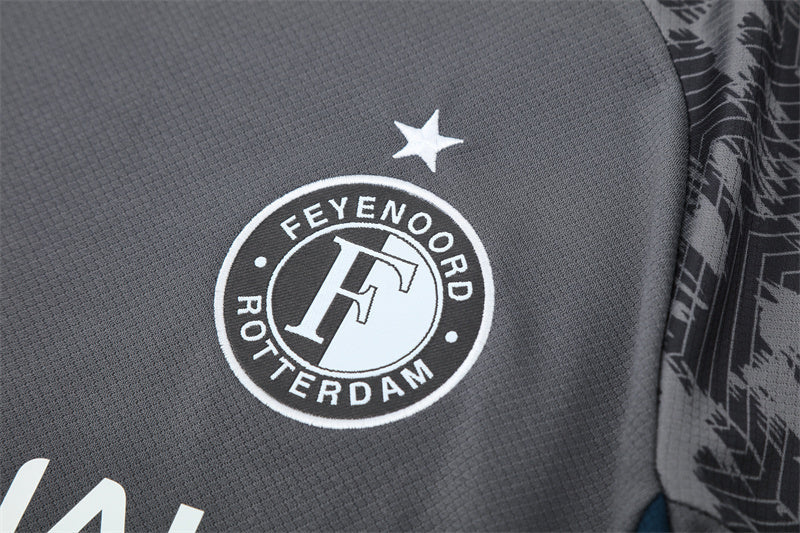 25/26 Feyenoord Grey Shorts Training Set