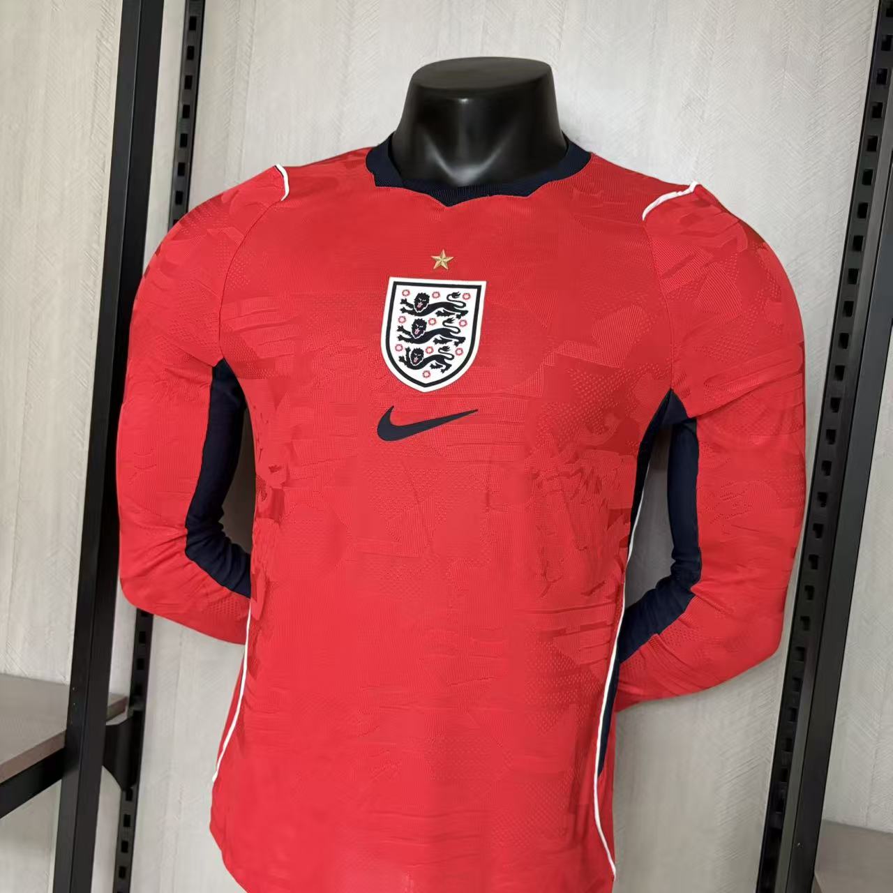 2026 England Away Jersey Long Sleeve (Players Version)