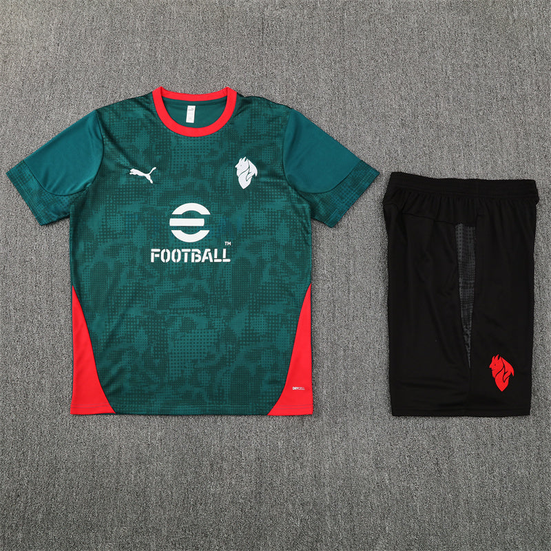 25/26 AC Milan Green Shorts Training Set