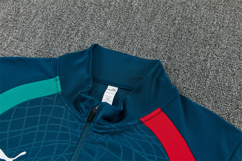 2026 Portugal Green 1/4 Zip Tracksuit