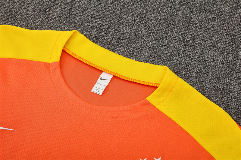Brazil Orange Shorts Training Set