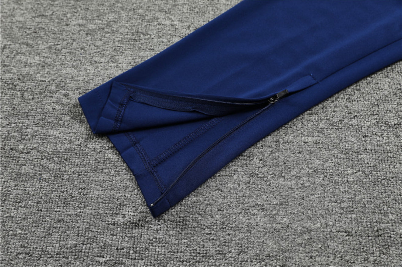 24/25 SSC Napoli Blue 1/4 Zip Tracksuit