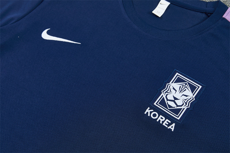 South Korea Blue/Purple Shorts Training Set