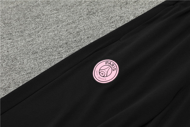 24/25 Jordan x PSG Black And Purple 1/4 Zip Tracksuit