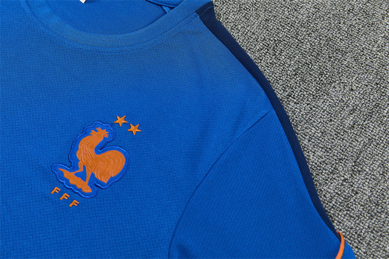 France Blue Shorts Training Set