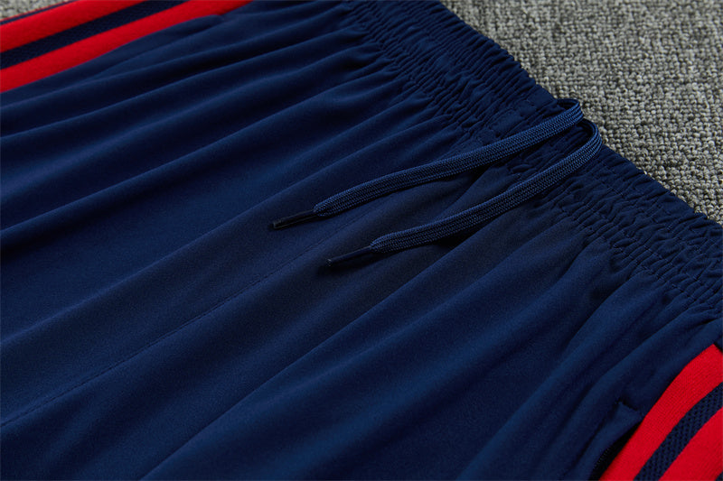 26/27 FC Bayern Munich Cream And Blue 1/4 Zip Tracksuit