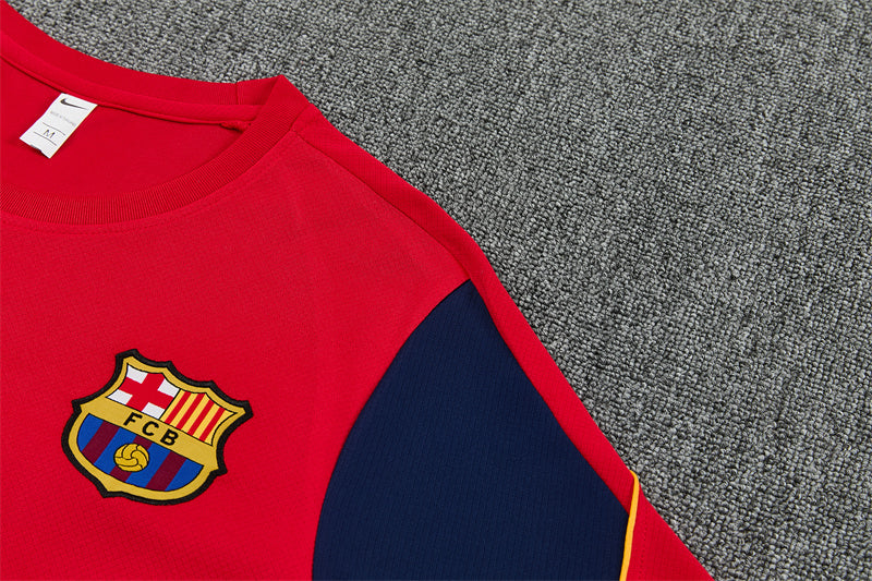 26/27 Barcelona Red/Blue Shorts Training Set
