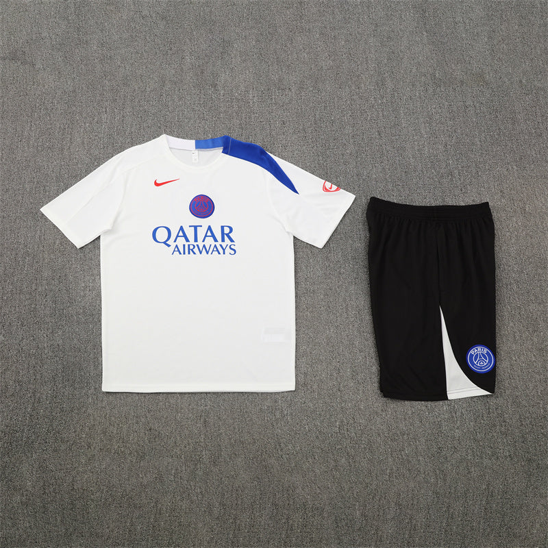 PSG T90 White Shorts Training Set