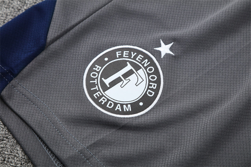 25/26 Feyenoord Grey Shorts Training Set