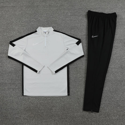 Nike Academy Grey And Black Dri-Fit Tracksuit