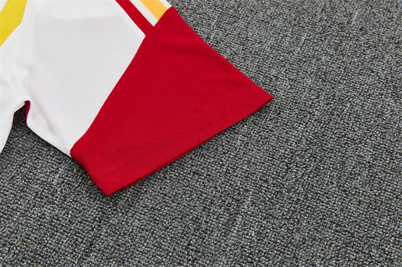Spain White/Red Shorts Training Set