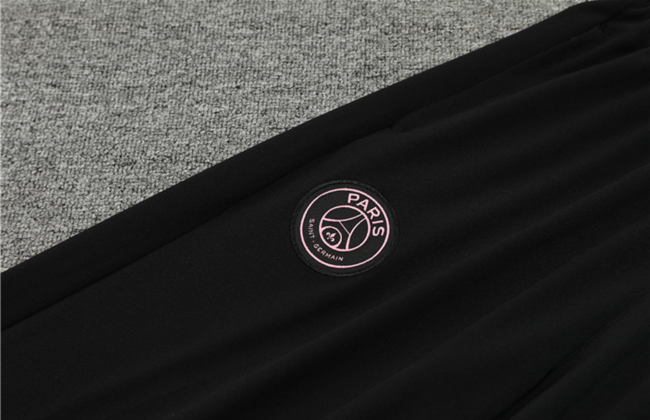 24/25 Jordan x PSG Pink 1/4 Zip Tracksuit