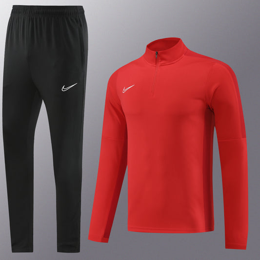 Nike Academy Red And Black Dri-Fit Tracksuit