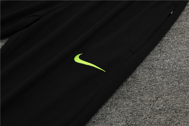 24/25 FC Barcelona Blue And Black 1/4 Zip Tracksuit