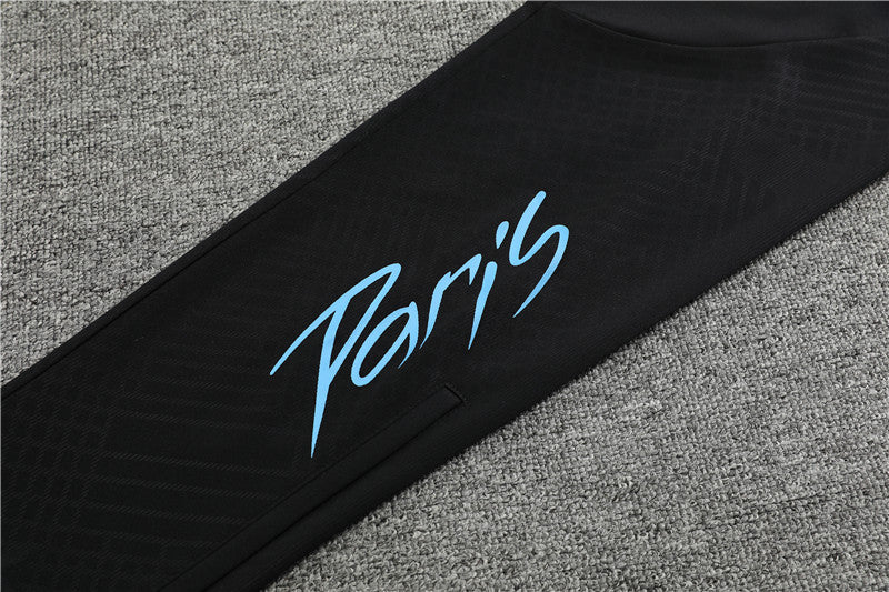 22/23 Jordan x PSG Bubblegum Blue 1/4 Zip Tracksuit