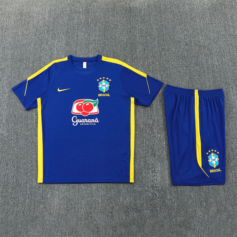Brazil Blue/Yellow Shorts Training Set