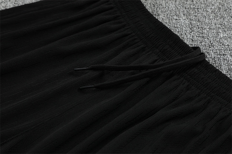 25/26 PSG Black Jumpman 1/4 Zip Tracksuit