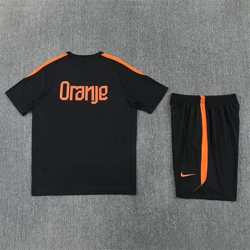 Netherlands Black Shorts Training Set