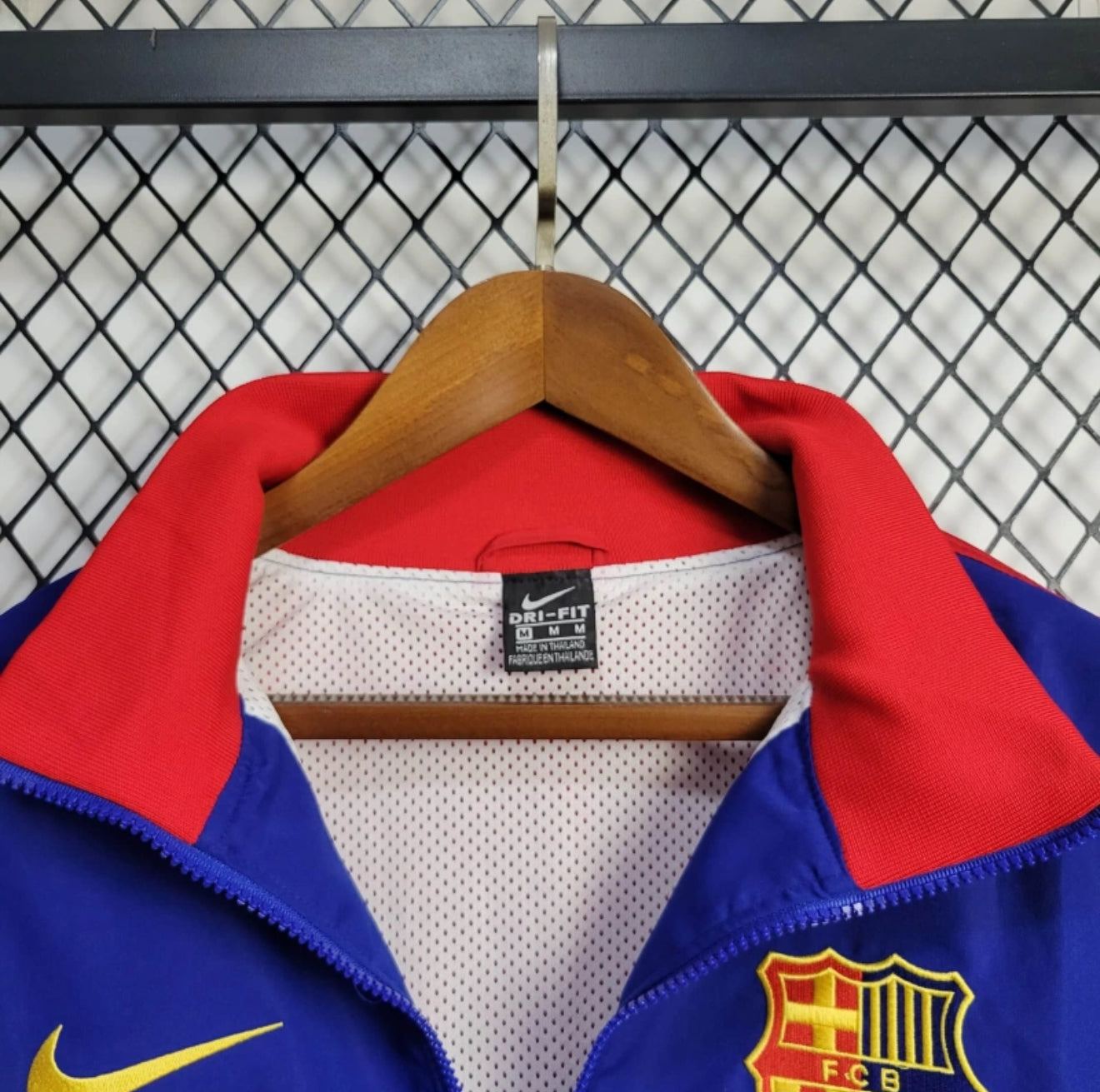 FC Barcelona Blue/Red Windbreaker