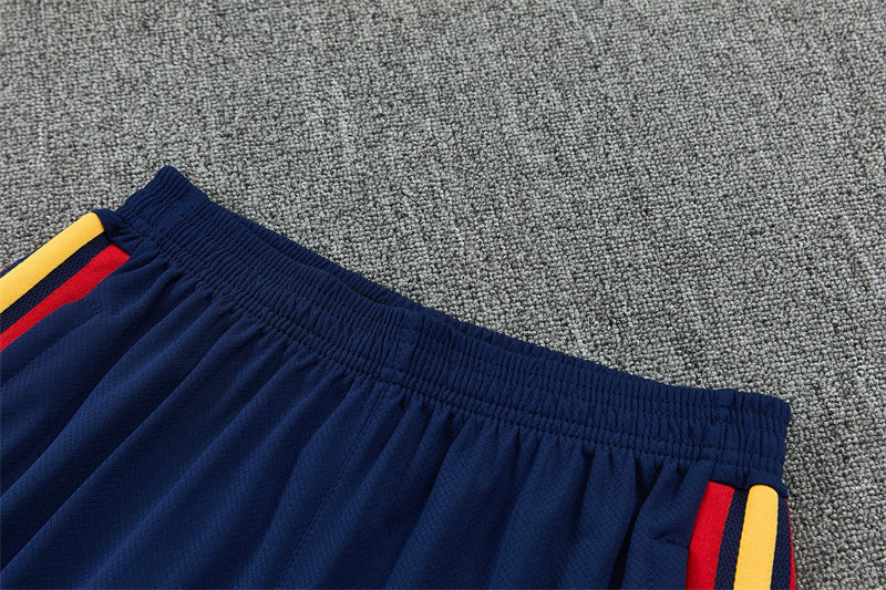 Spain White/Red Shorts Training Set