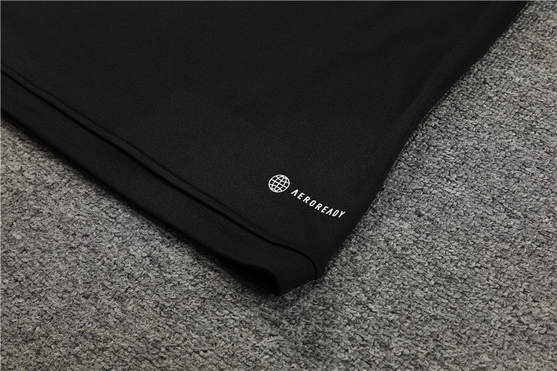 2024 Algeria Black 1/4 Zip Tracksuit