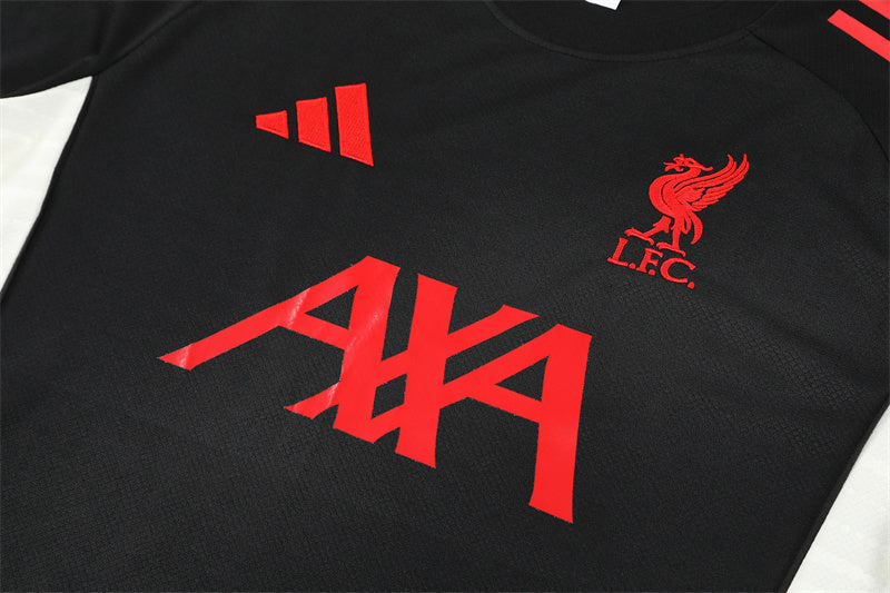 25/26 Liverpool Black Shorts Training Set