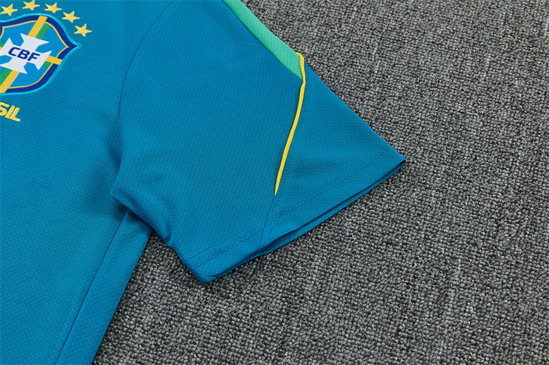 Brazil Aqua Blue Shorts Training Set
