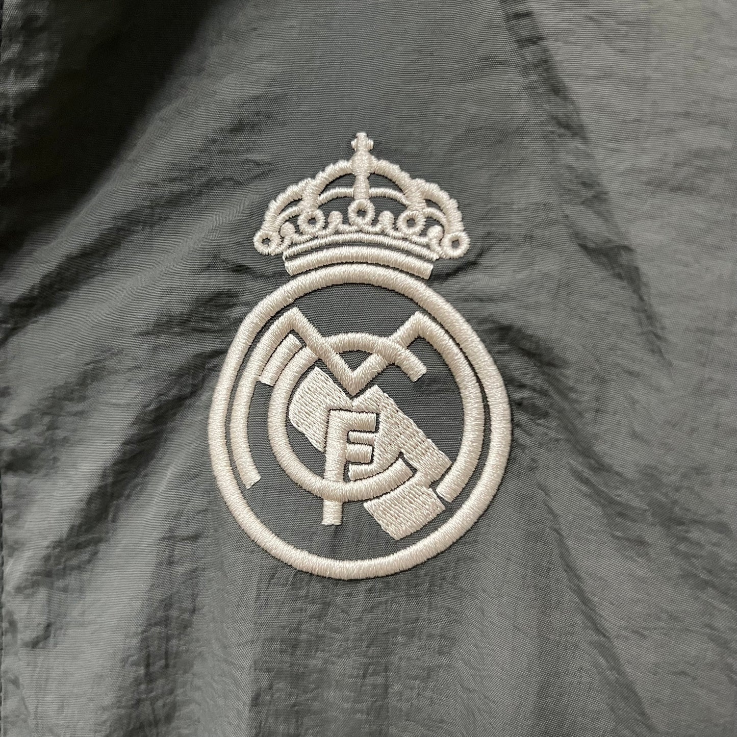 Real Madrid Grey Windbreaker