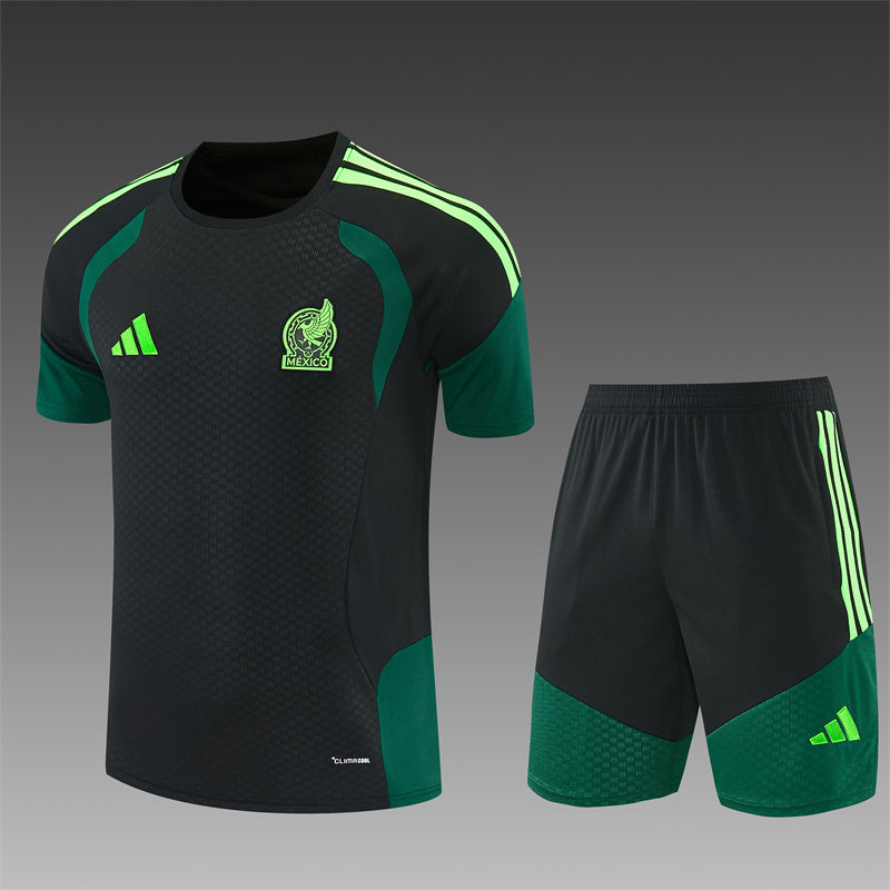Mexico Black/Green Shorts Training Set