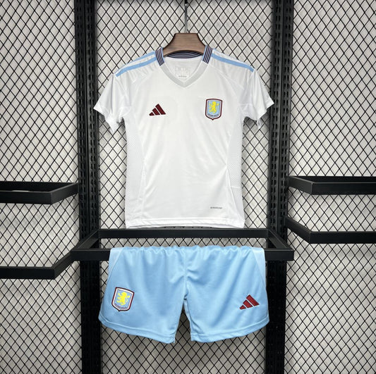 24/25 Aston Villa Away Kids Kit