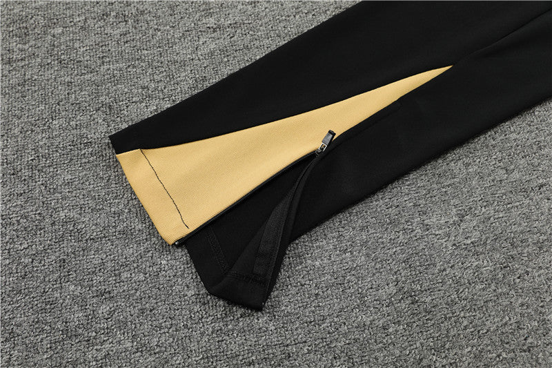 24/25 PSG Black And Gold 1/4 Zip Tracksuit