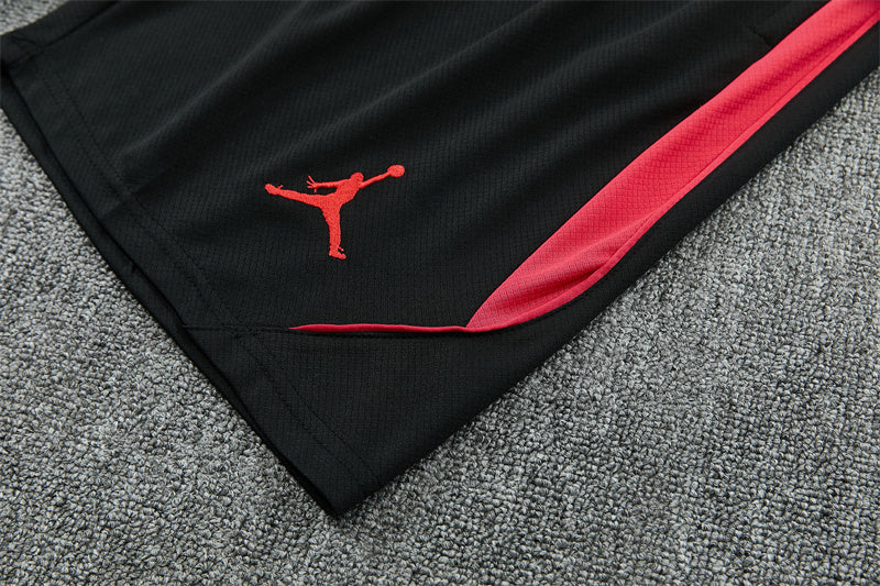 Brazil x Jordan Black/Red Shorts Training Set