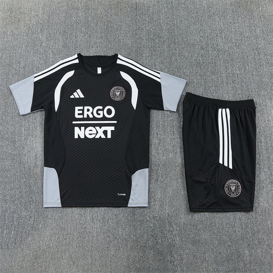 26/27 Inter Miami Black/Grey Shorts Training Set