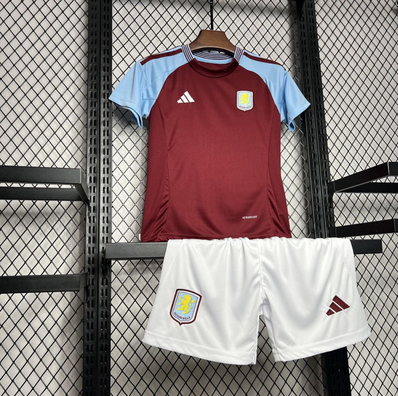 24/25 Aston Villa Home Kids Kit