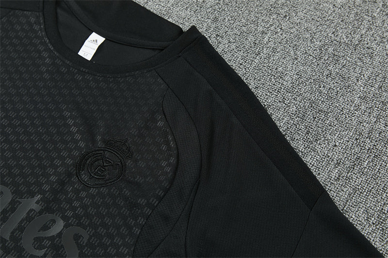 Real Madrid Blacked Out Shorts Set