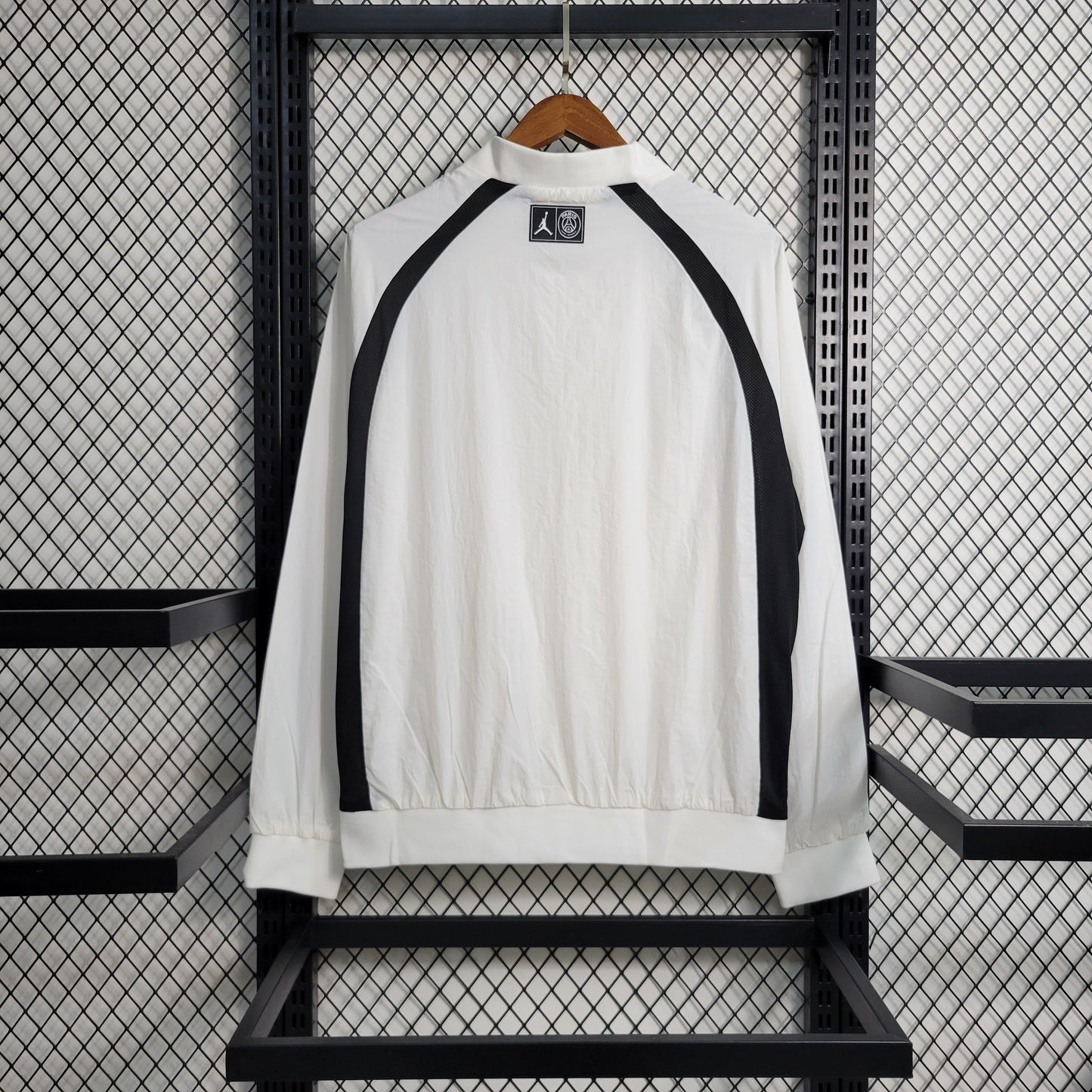 Jordan x PSG White And Black Windbreaker