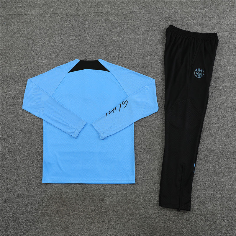 22/23 Jordan x PSG Bubblegum Blue 1/4 Zip Tracksuit