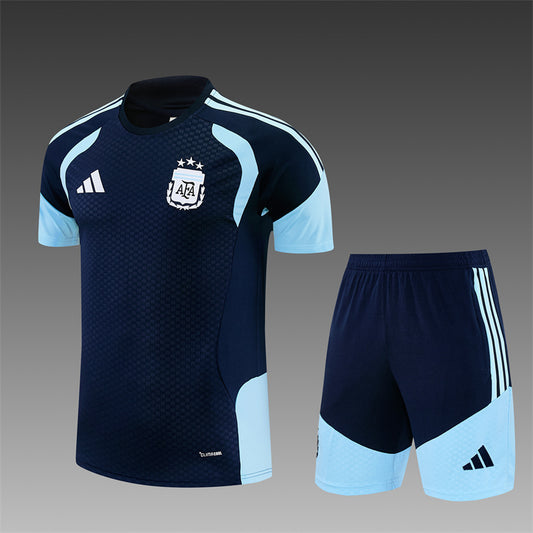 Argentina Dark Blue Shorts Training Set