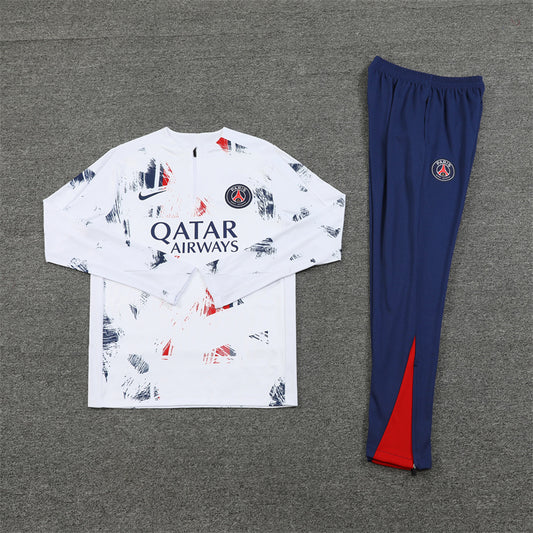 24/25 PSG “Parisian Frost” 1/4 Zip Tracksuit