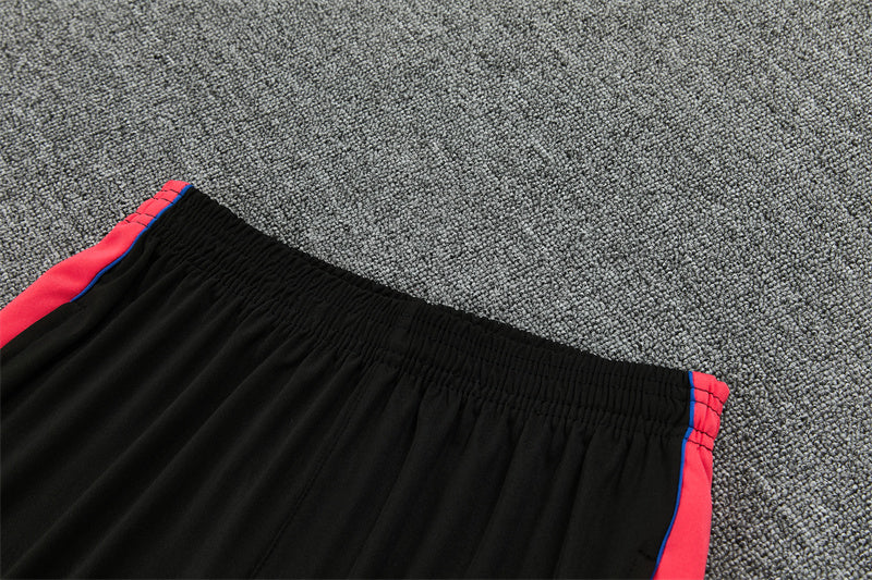 26/27 PSG White, Black And Red 1/4 Zip Tracksuit