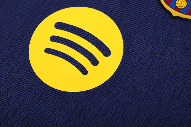 25/26 FC Barcelona Navy/Purple 1/4 Zip Tracksuit