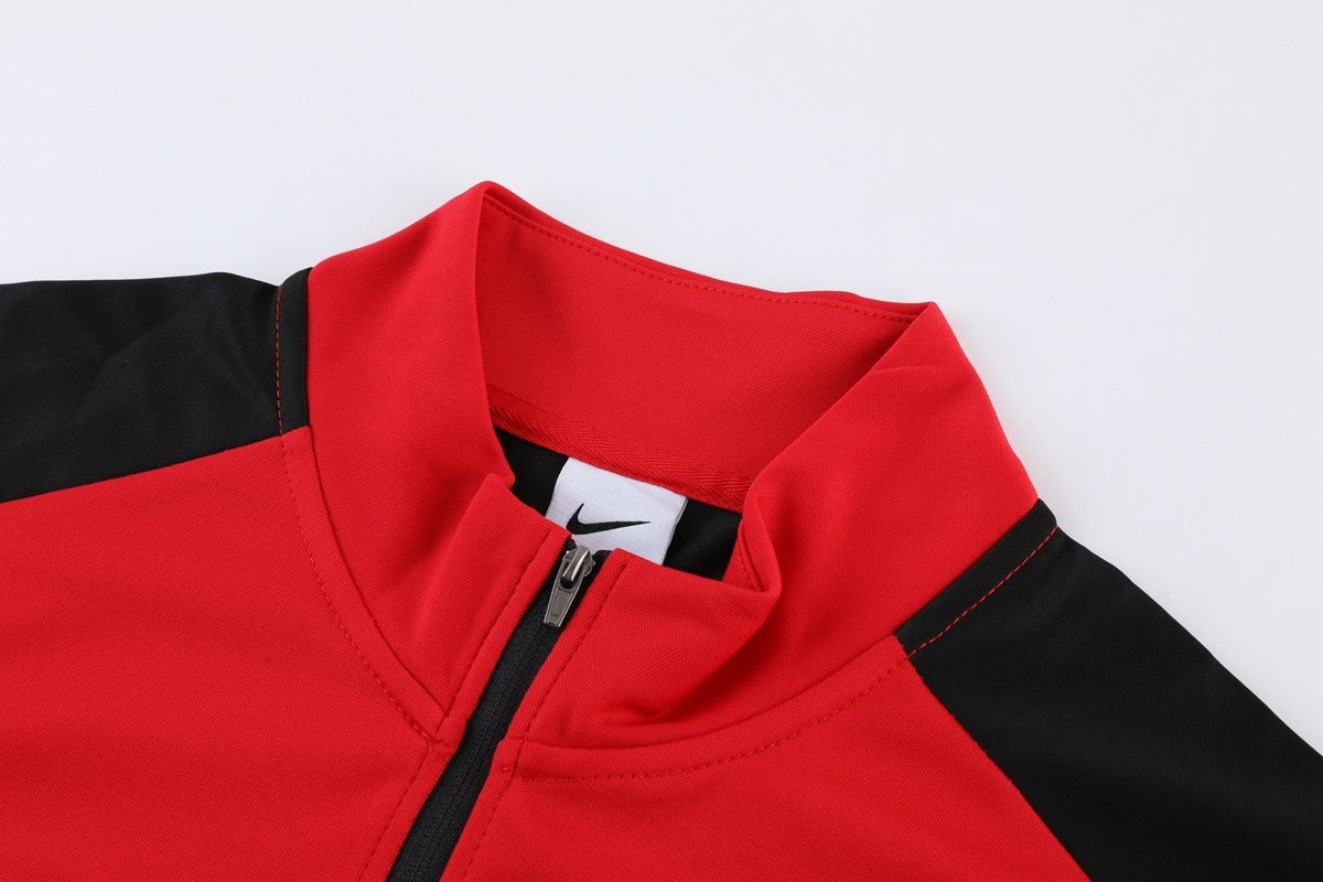Nike Red 1/4 Zip Dri-Fit Tracksuit