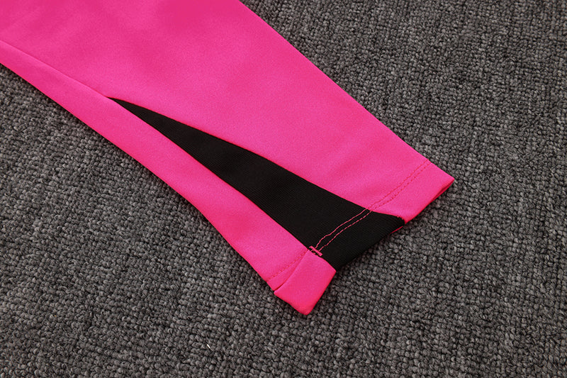 24/25 Chelsea FC Pink And Black 1/4 Zip Tracksuit