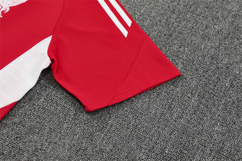 25/26 Liverpool Red/Black Shorts Training Set