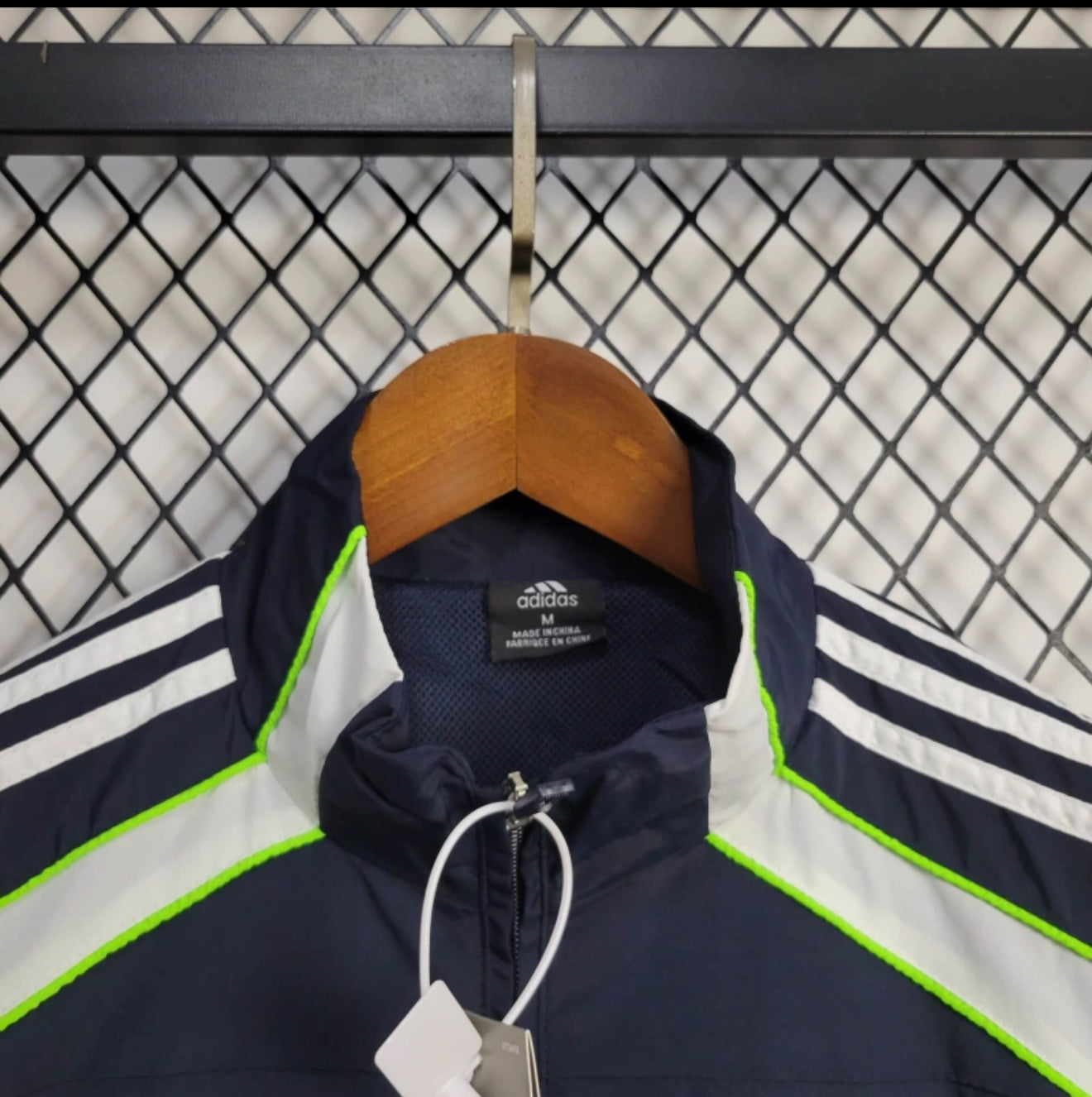 Retro Real Madrid Windbreaker