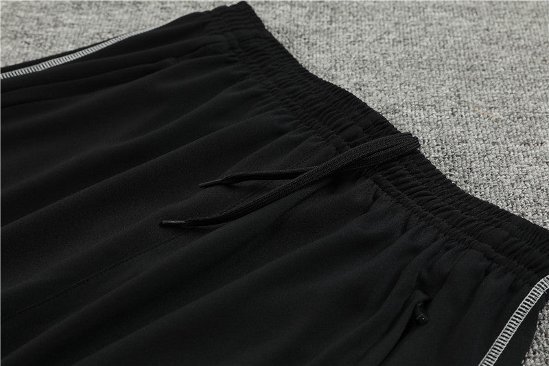 23/24 Olympic Lyon Black 1/4 Zip Tracksuit