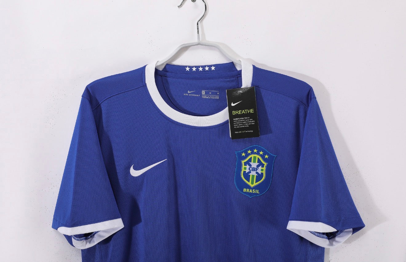 2006 Brazil Retro Away Jersey