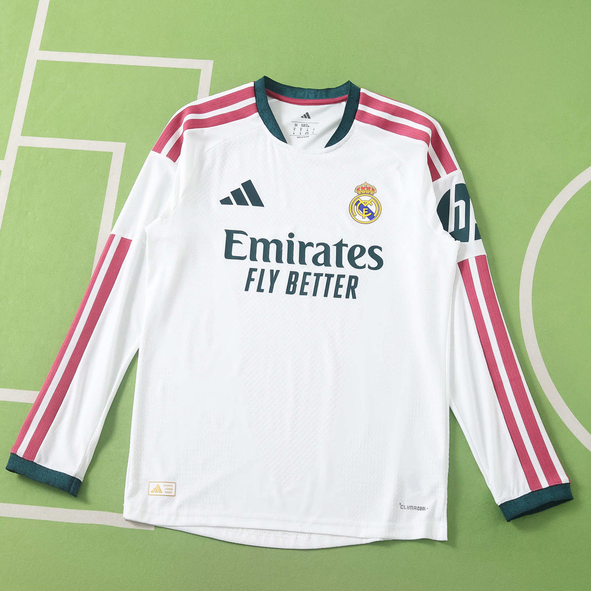 26/27 Real Madrid Home Jersey (Long Sleeved)