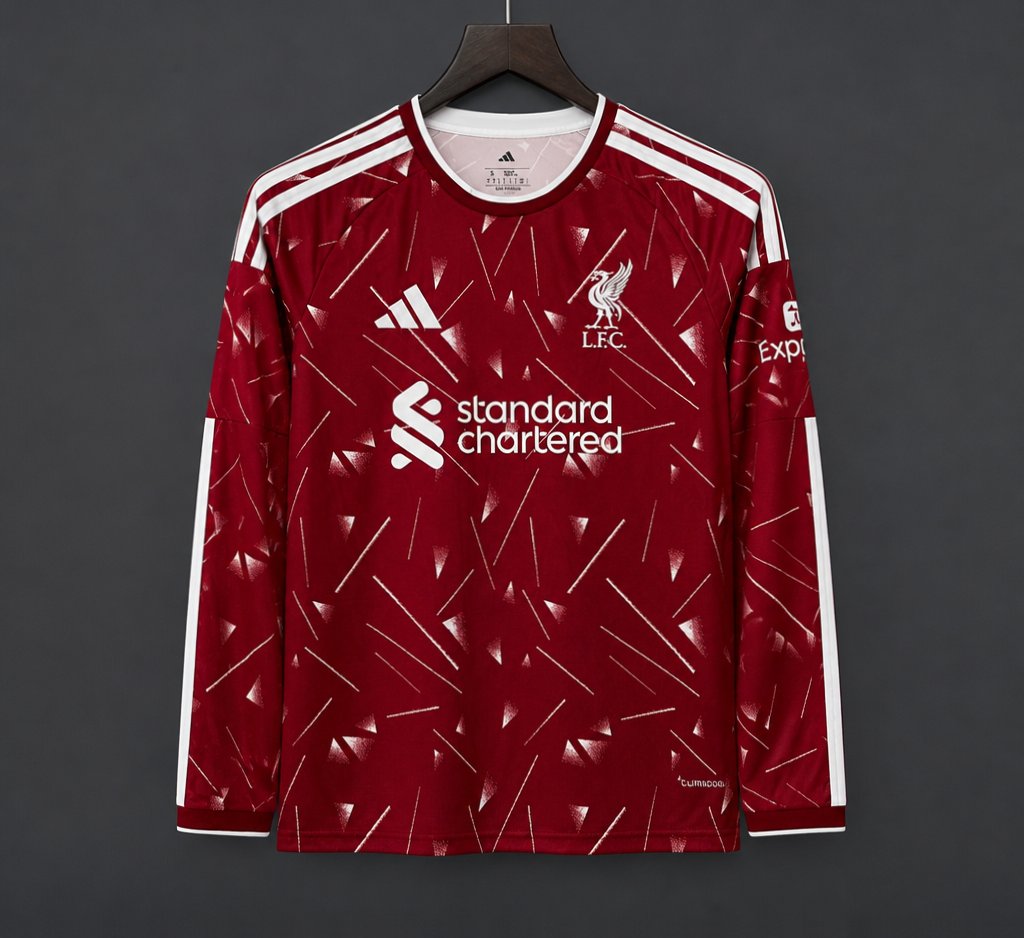 26/27 Liverpool Home Jersey (Long Sleeve)